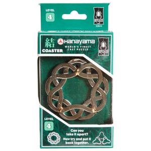 Bepuzzled Hanayama Level 4 Cast Puzzle - Coaster