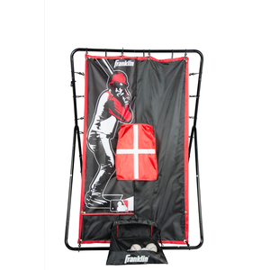 MLB 55" 2-in-1 Switch-Hitter Return Trainer
