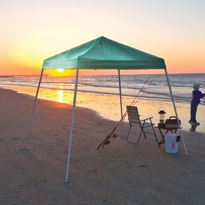 ShelterLogic Pop-Up 8' x 8' Canopy w/ Green Cover
