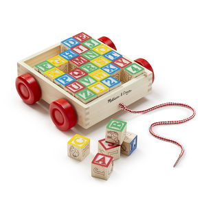 Classic ABC Block Cart Ages 2-4 Years