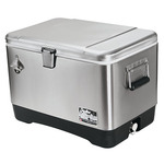 Stainless Steel 54 Quart Cooler
