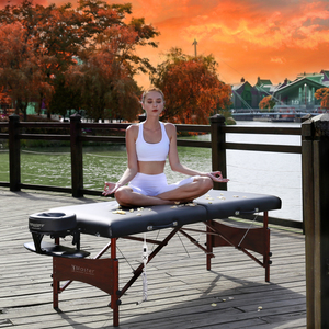 Master Massage 30" Roma Therma Top Pro Massage Table Pacakge Full Size Beauty Bed Classic Black