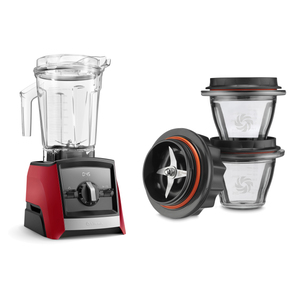 Ascent Series A2300 Blender Plus Red