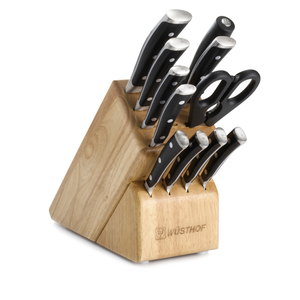 Classic IKON 12 Pc. Cutlery Set w/Wood Block