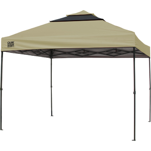 Quik Shade SX100 10x10 Instant Canopy - Taupe/Graphite