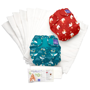 Bambino Mio Miosoft Diaper Set, Dream Traveler B, Size 1
