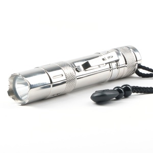 Guard Dog Security Spectra 300 Lumen Chrome Flshlght-Glow In The Dark