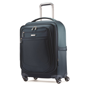 MightLight 2 21" Softside Spinner Majolica Blue